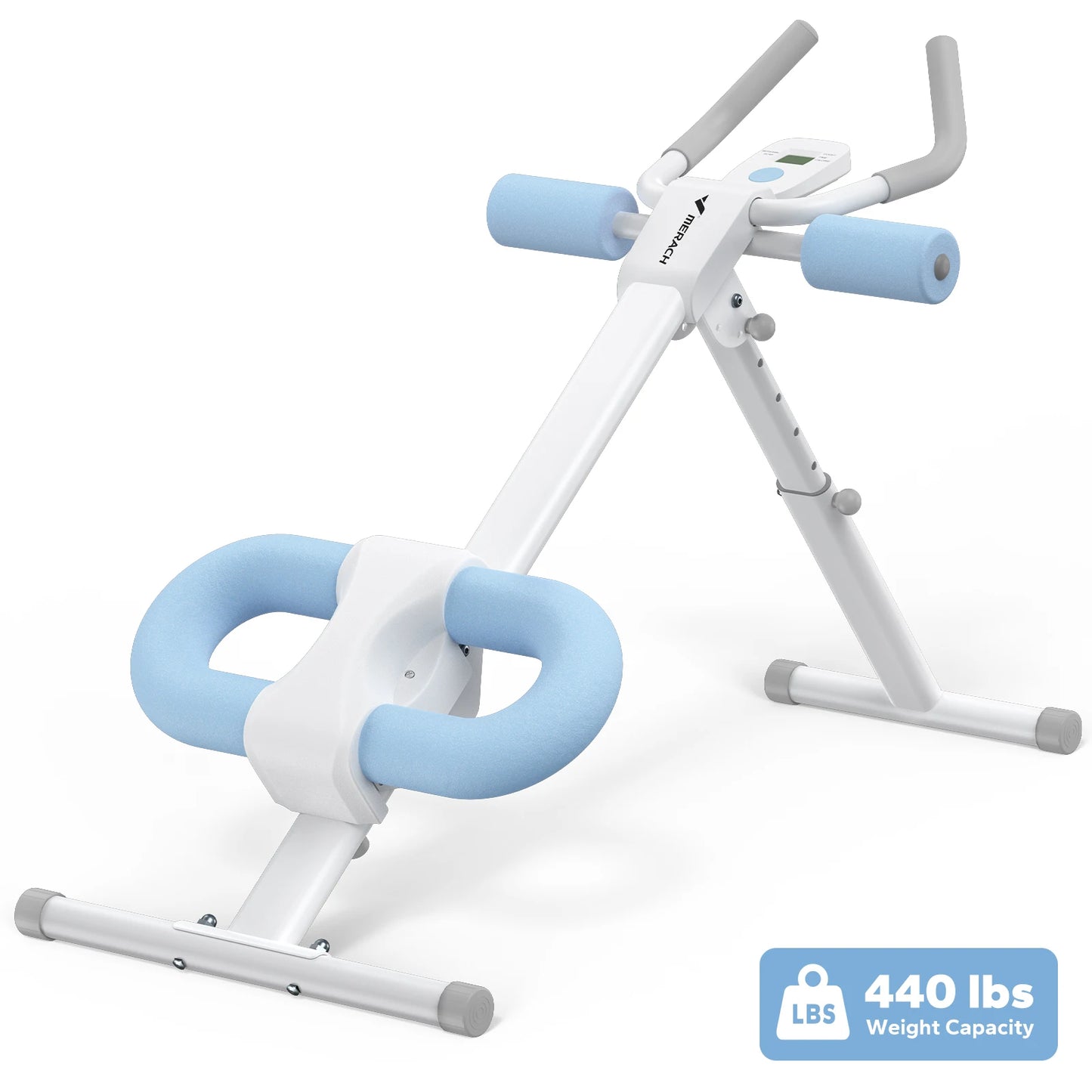 MERACH Ab Machine Adjustable Trainer Foldable Core Ab Exercise System