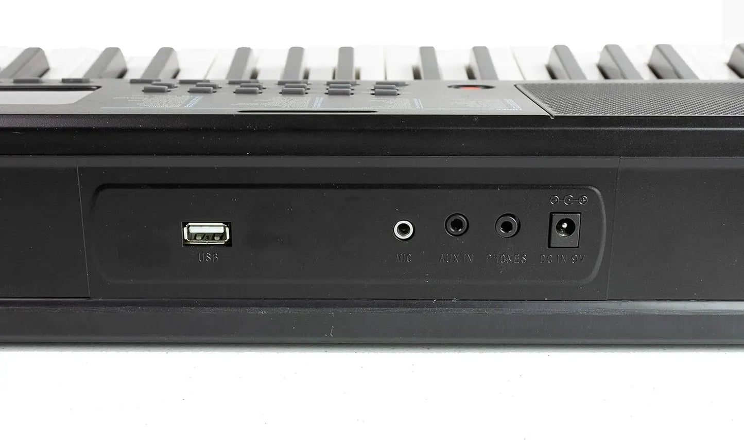 61 Key Keyboard Piano With LED Display And Keynote Stickers For Beginners