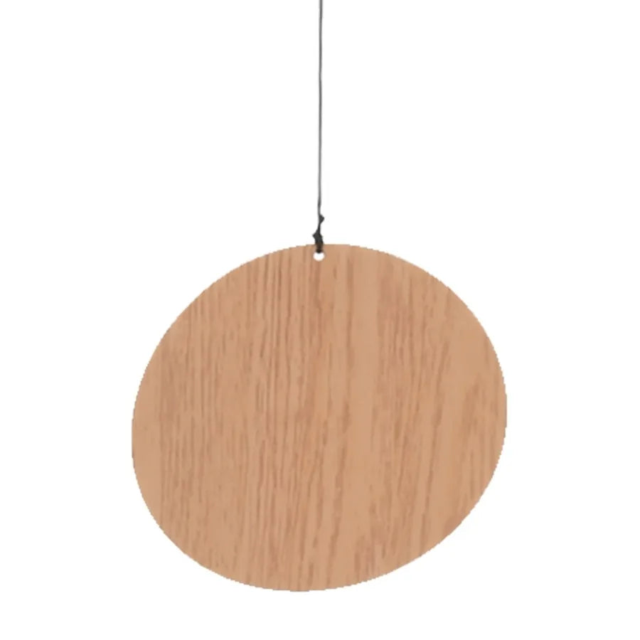 50.4 Wooden and Metal Outdoor Wind Chime for Garden Patio Deck Yard Decoration with Rustic Style Sound Design Durable WeatherRe