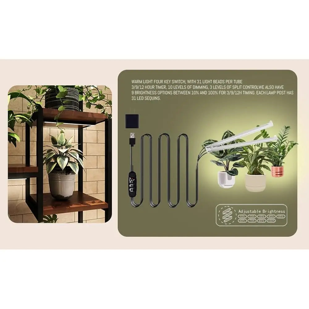 Plant Stand Indoor With Grow Lights 71Inch 6 Tier Tall Plant Shelf Indoor Hanging Metal Display Ra Garden Patio Living Room
