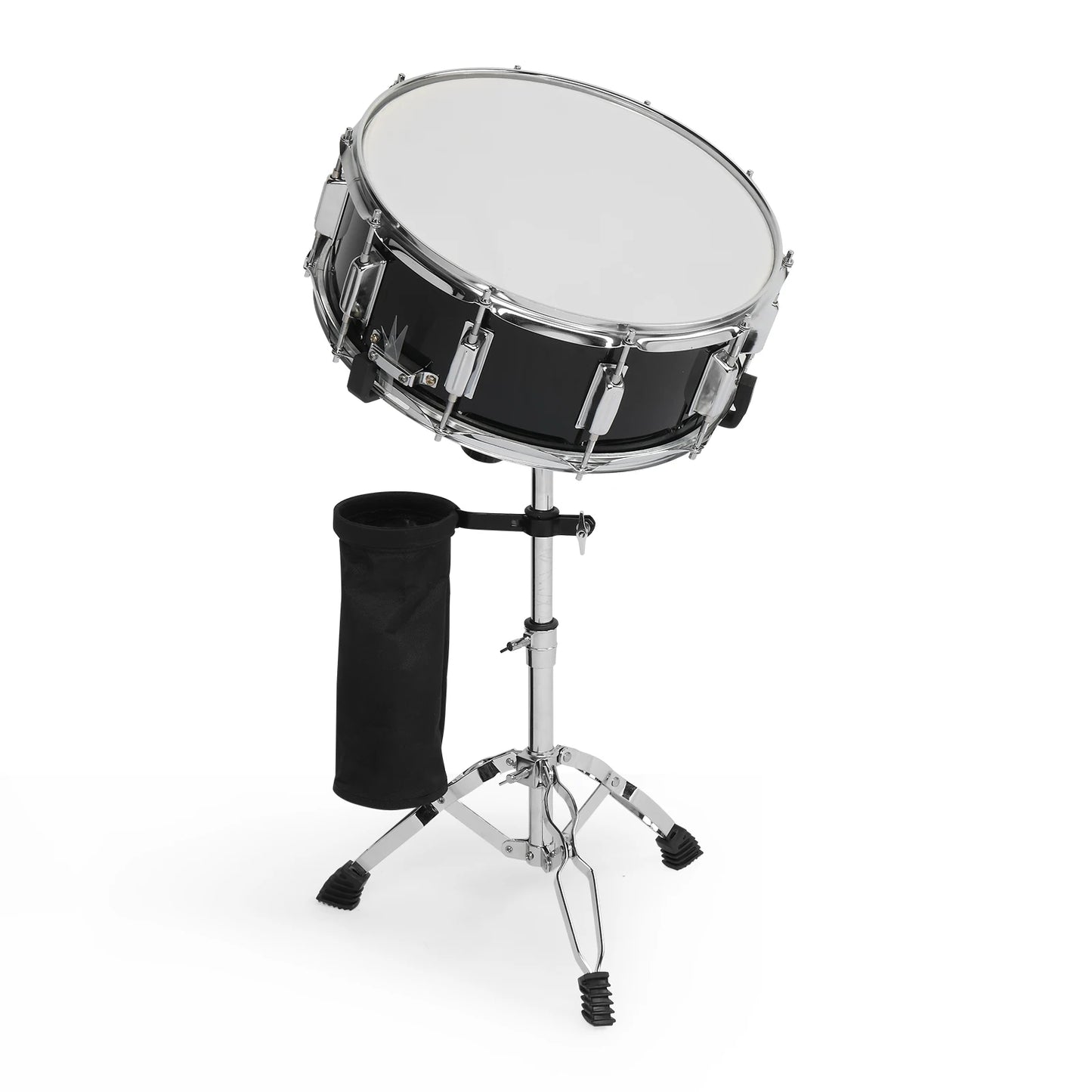 Fourteen Inch By Five Point Five Inch Snare Drum Set For Beginners Black