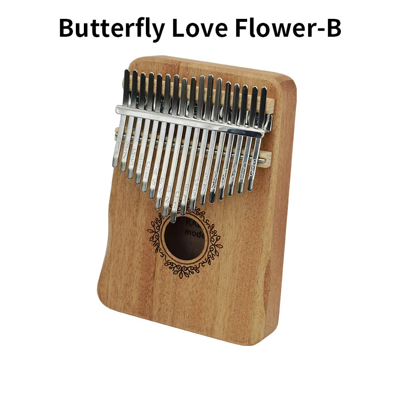 Portable Wooden Kalimba Thumb Piano African Finger Instrument Handmade Music Equipment for Beginners And Experts