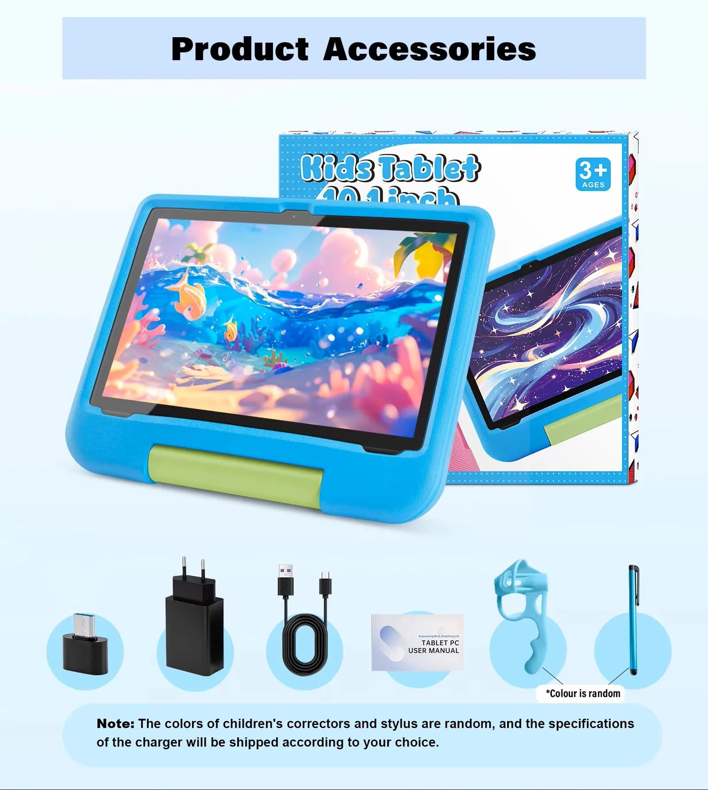 ANRY 10.1 Inch Android Tablet Octa Core 8GB RAM 64GB ROM 5000mAh Iwawa Software
