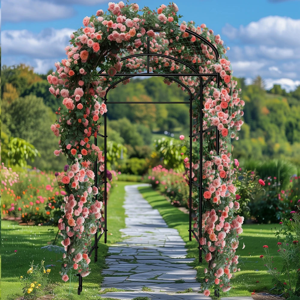 Garden Plant Climbing Frame U-Shaped Garden Trellis for Climbing Plants Vegetable