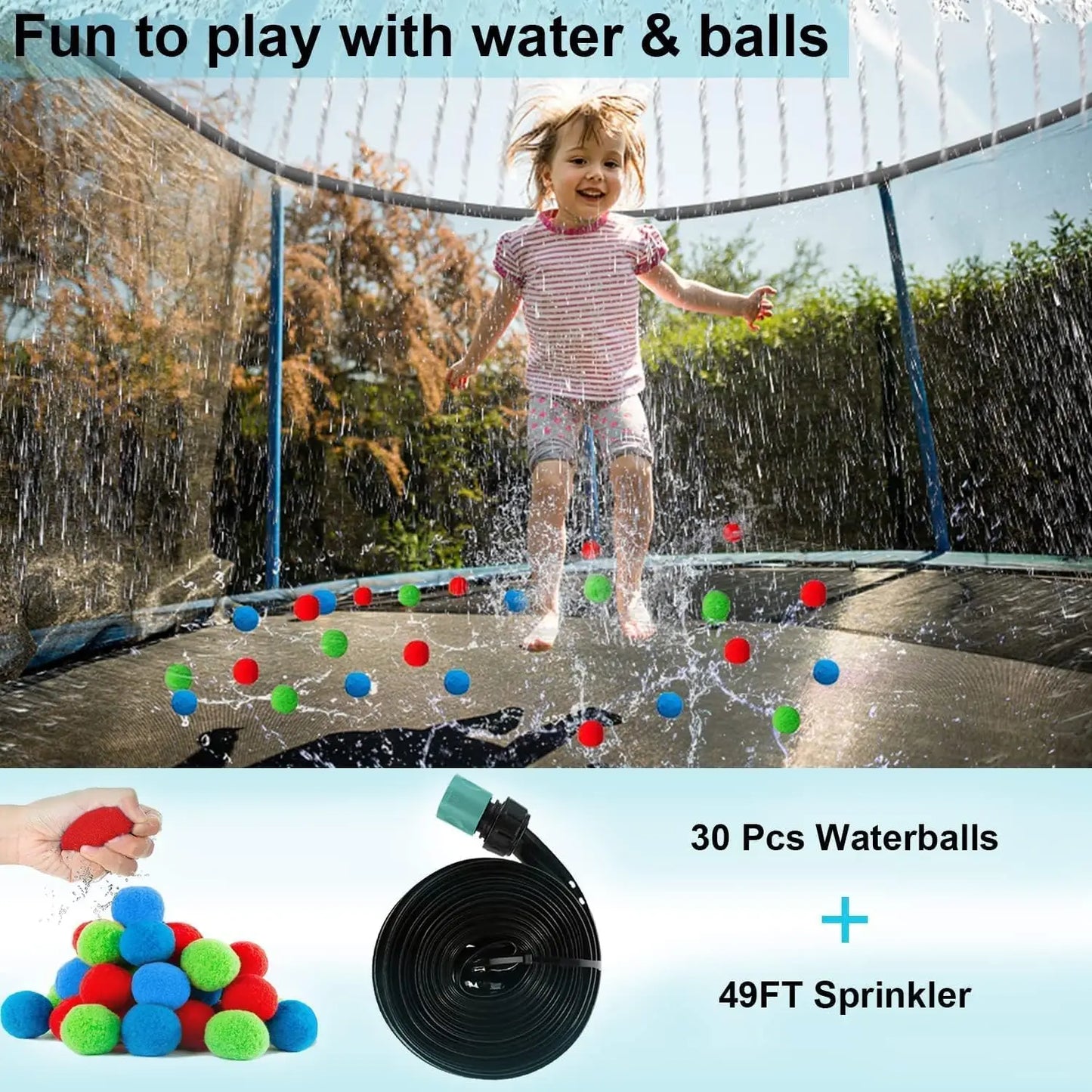 10Ft Heavy Duty Trampoline With Enclosure Net And Basketball