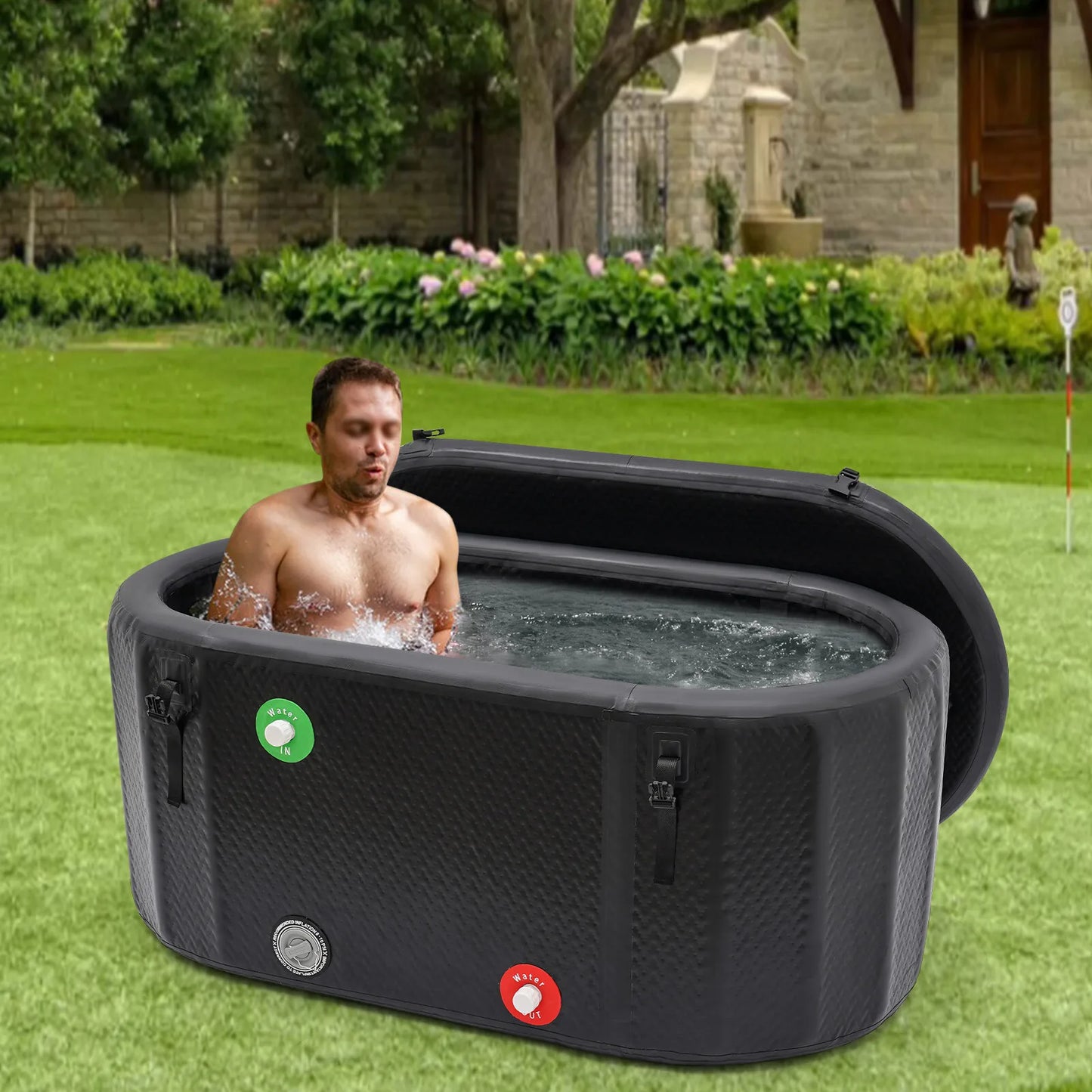 Professional Collapsible Ice Bath Tub XL Athlete Recovery