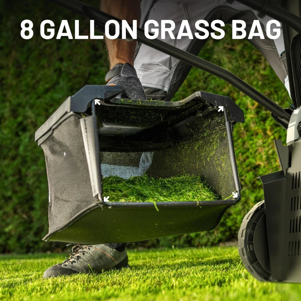 18-inch 40V Brushless Lawn Mower for Garden Yards, Lightweight Cordless Lawn Mower Battery Powered with 6-Position Heigh