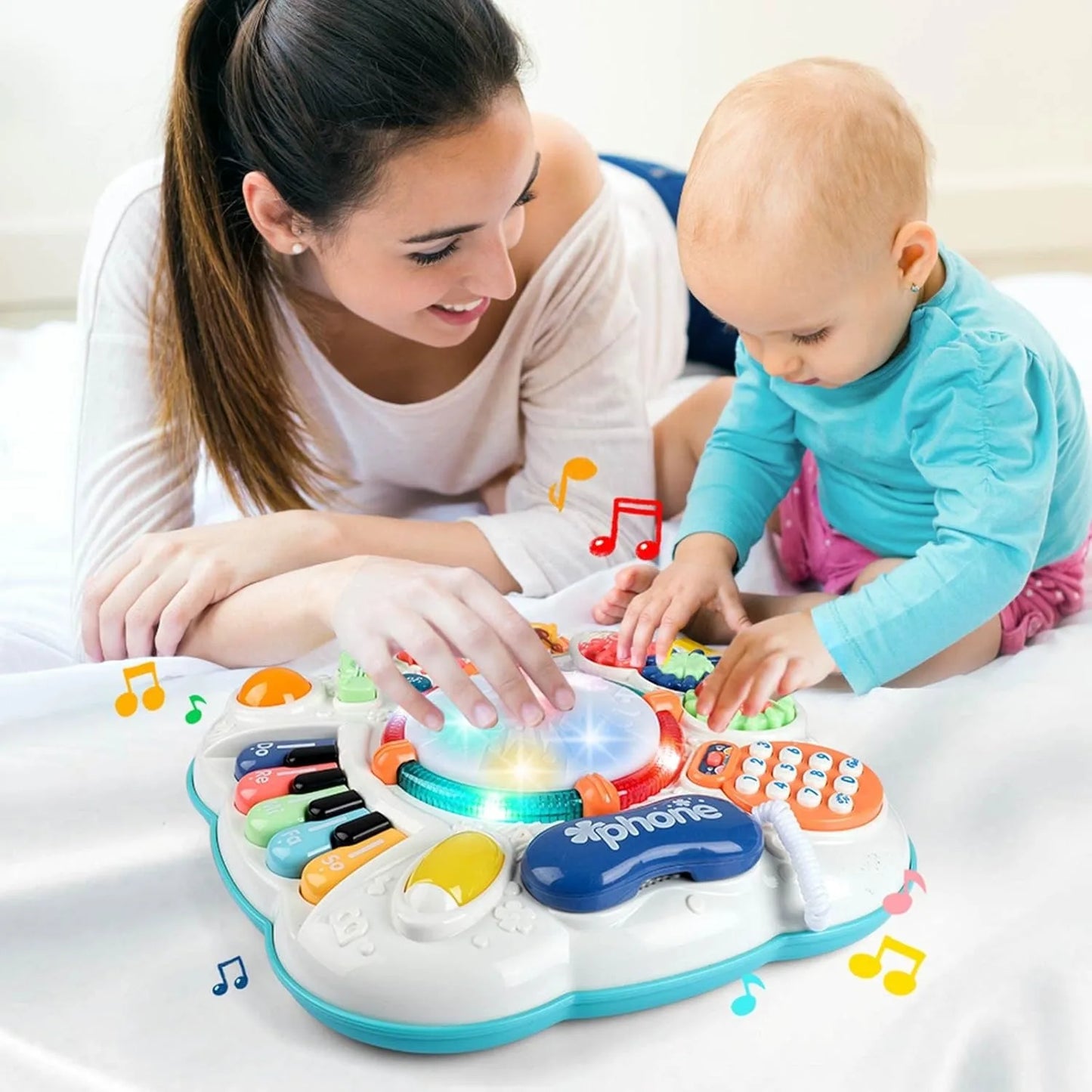 Baby Activity Musical Table Toy for 6 Months to 3 Years