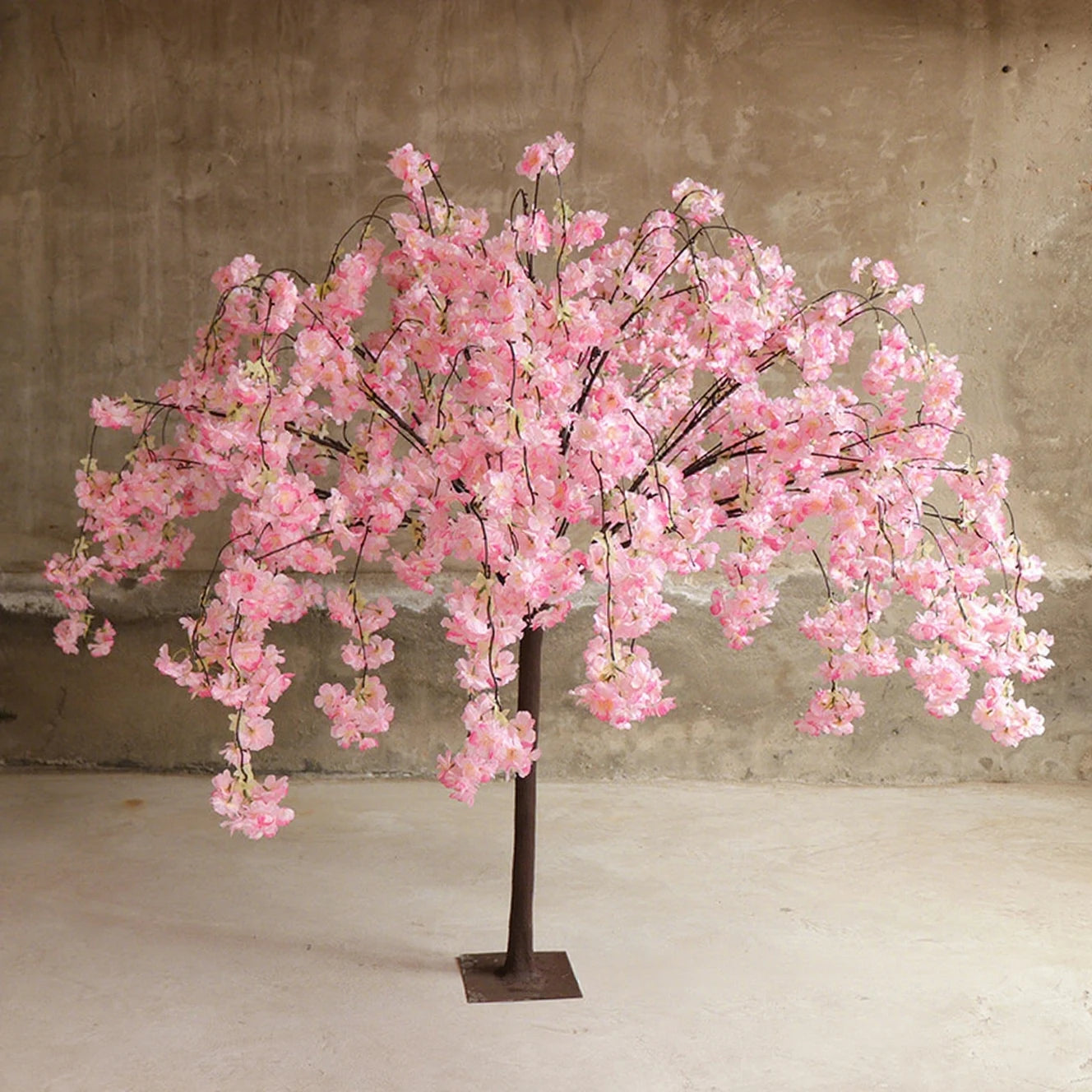 Silk Cherry Blossom Tree Floor Decoration for Weddings