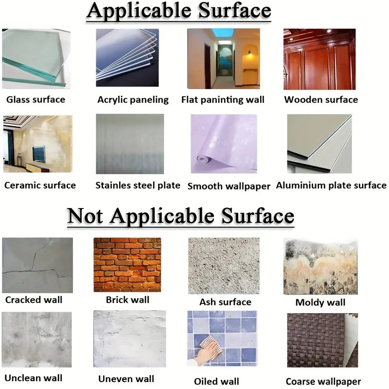 3D Acrylic Photo Wall Decor DIY Customizable Collage Kit