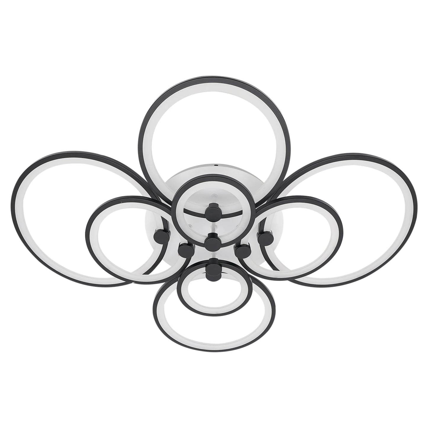 4 6 8 Heads Dimmable Acrylic LED Ceiling Light Flush Mount
