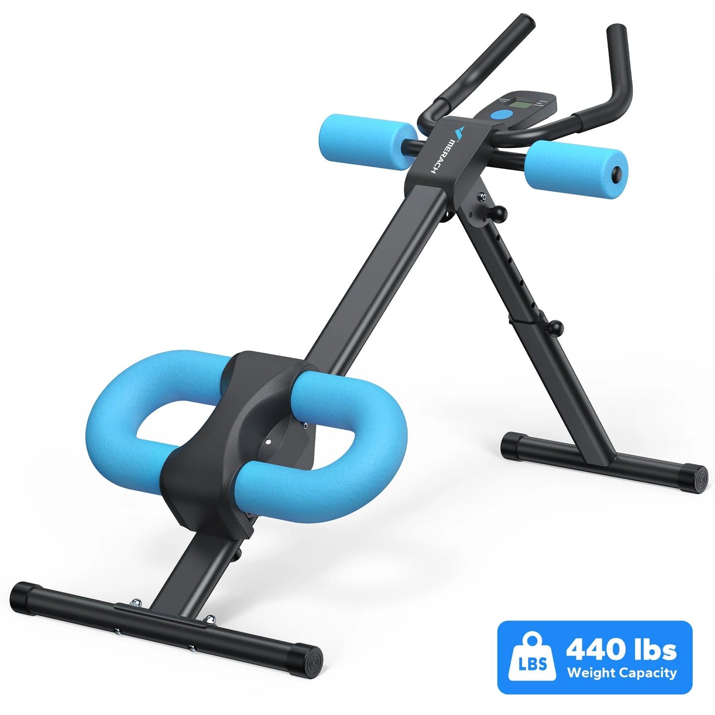 MERACH Ab Machine Adjustable Trainer Foldable Core Ab Exercise System