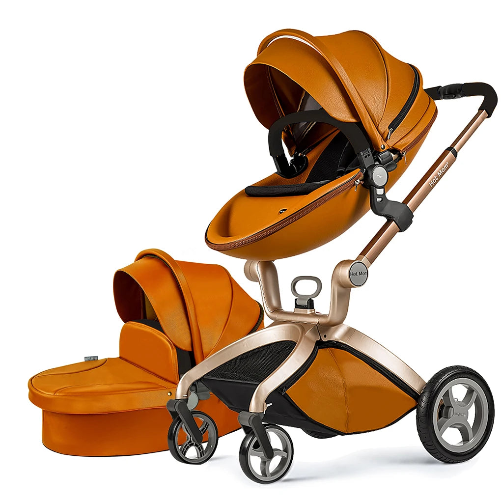 RecabLeght Baby Stroller Convertible With Adjustable Canopy Storage Basket