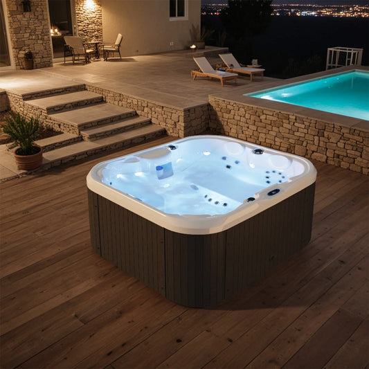 Victone 2 To 4 Person 25 Jet Hot Tub With Smart Control