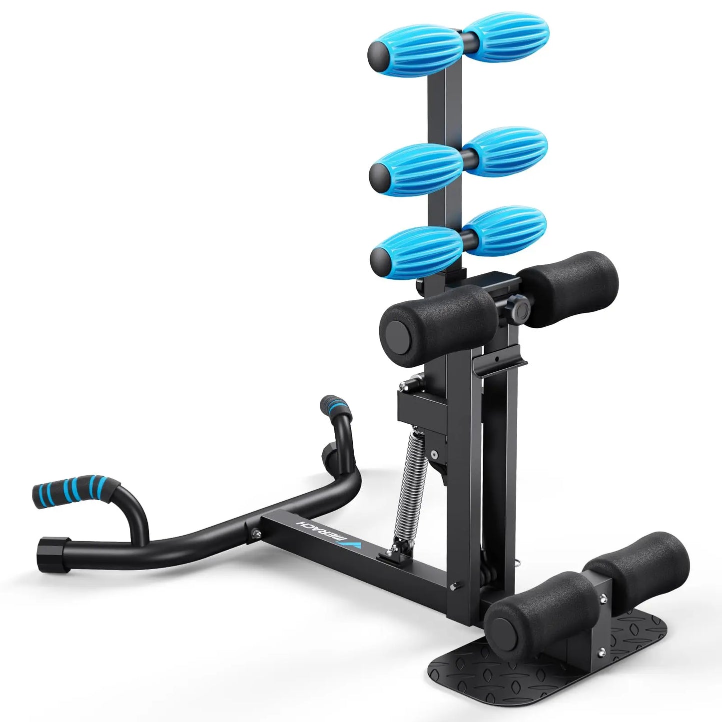 MERACH Deep Squat Machine Adjustable Glutes Trainer Core Leg Push Up Workout