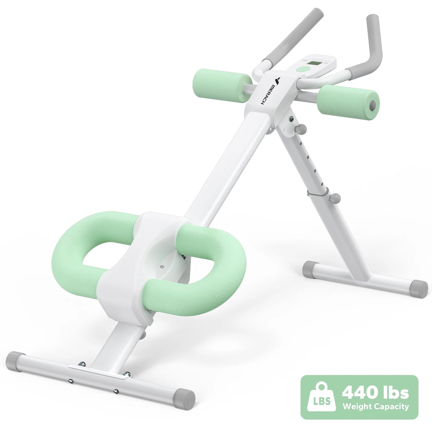 MERACH Ab Machine Adjustable Trainer Foldable Core Ab Exercise System
