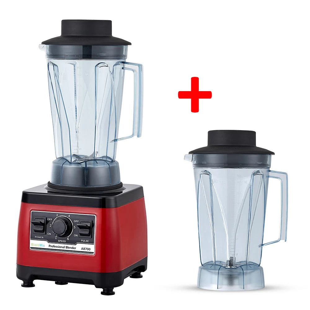 Biolomix A8700 2200W Heavy Duty Commercial Blender BPA Free Jar