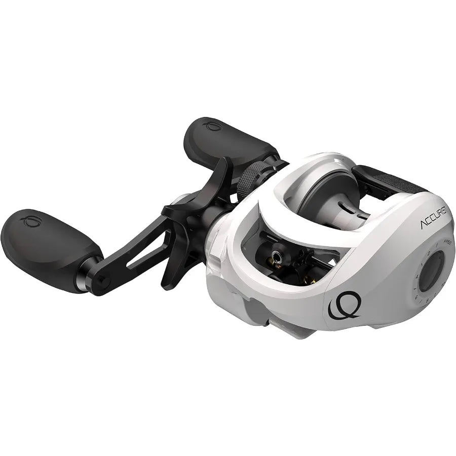 Accurist Baitcast Fishing Reel Size 100 With Non Slip Handle And Anti Reverse