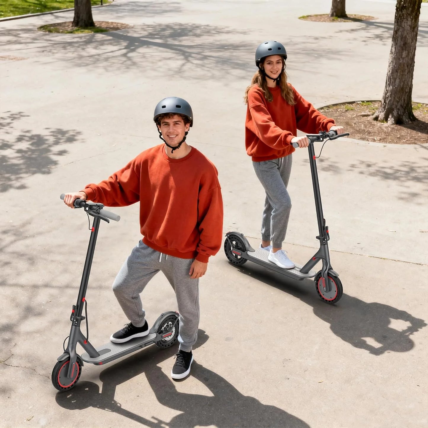 AOVOPRO ES80 350W Folding Electric Scooter Smart App Control 19mph