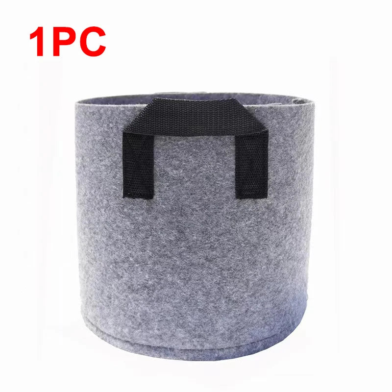Thickened Nonwoven Grow Bags 1 to 12 Gallons with Handles for Vegetables
