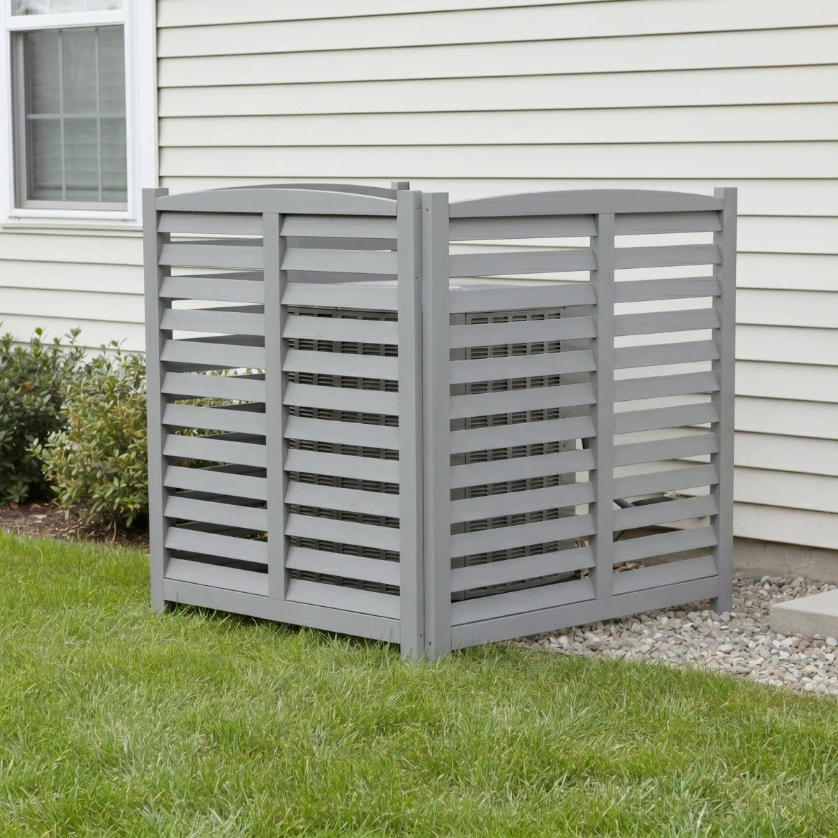 Raised Garden Bed with Trellis 2 Pack, Outdoor Wooden Planter Box & Plant Stand with Climbing Racks    RR