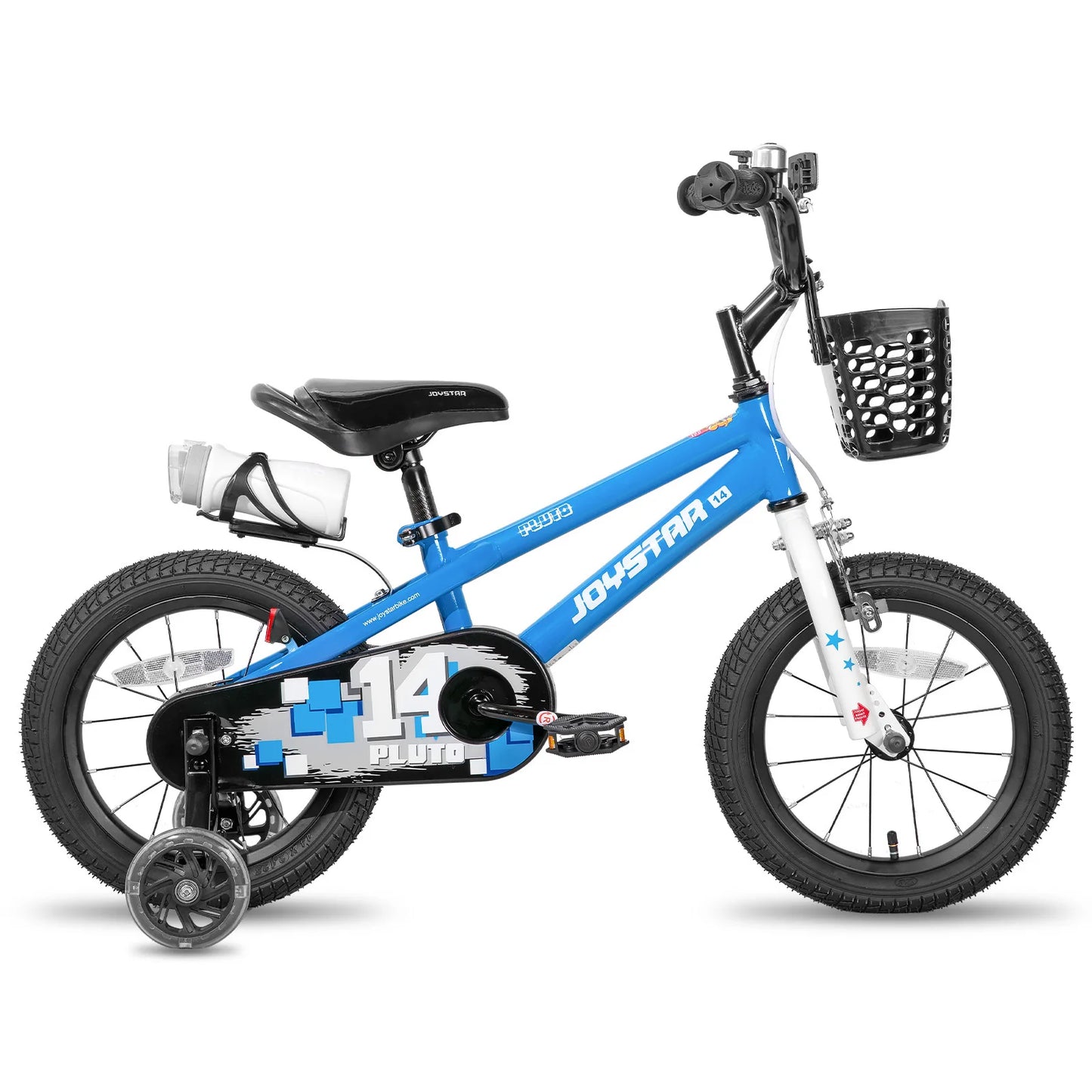 JOYSTAR 12 14 16 18 20 Kids Bike With Light Up Training Wheels For Ages 3 To 12