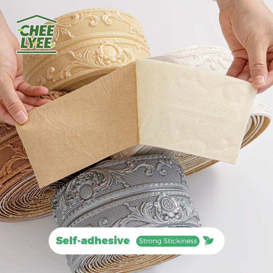 Self Adhesive Edge Banding Strip 8mm Foam Peel And Stick For Indoor Areas