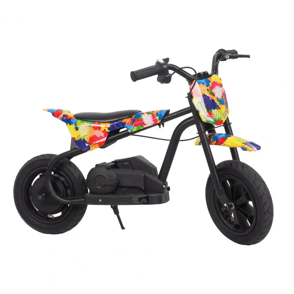 24V 250W Kids Electric Dirt Bike, Mini Electric Motorcycle Up to 9.32-13 MPH & 6.84-9.32 Miles Long-Range, Electric Balance Bike