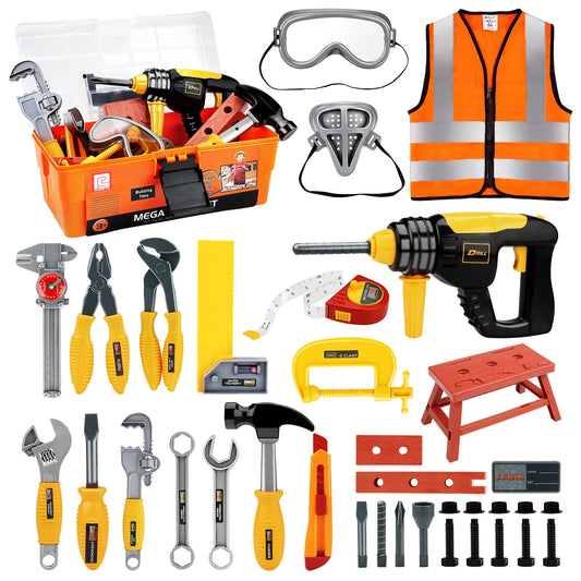 Children's repair kit  Toys for boys aged 3-12 Screw assembly, disassembly and assembly