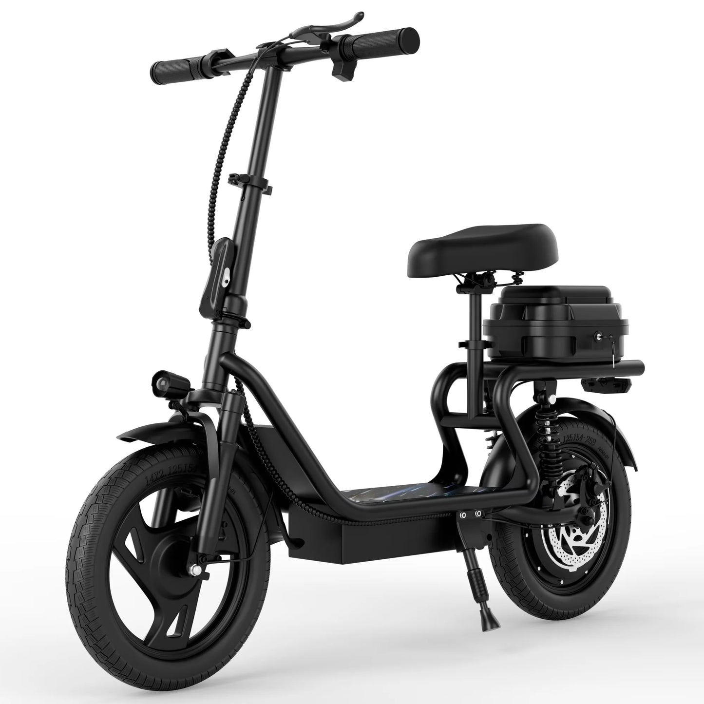 14 Inch Electric Scooter For Adults With Seat 22 MPH 48V Battery 55 Mile Range
