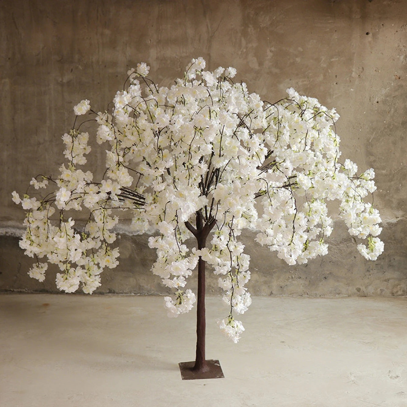 Silk Cherry Blossom Tree Floor Decoration for Weddings