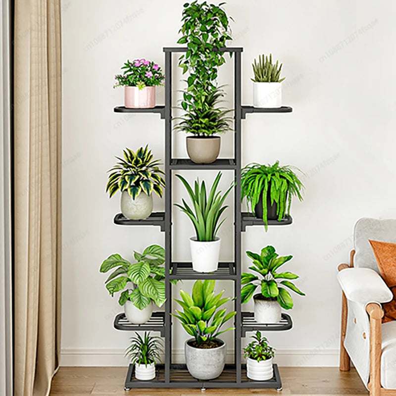 Indoor Plant Stand 5 Tier And 7 Tier Flower Rack Pot Shelf Storage Organizer