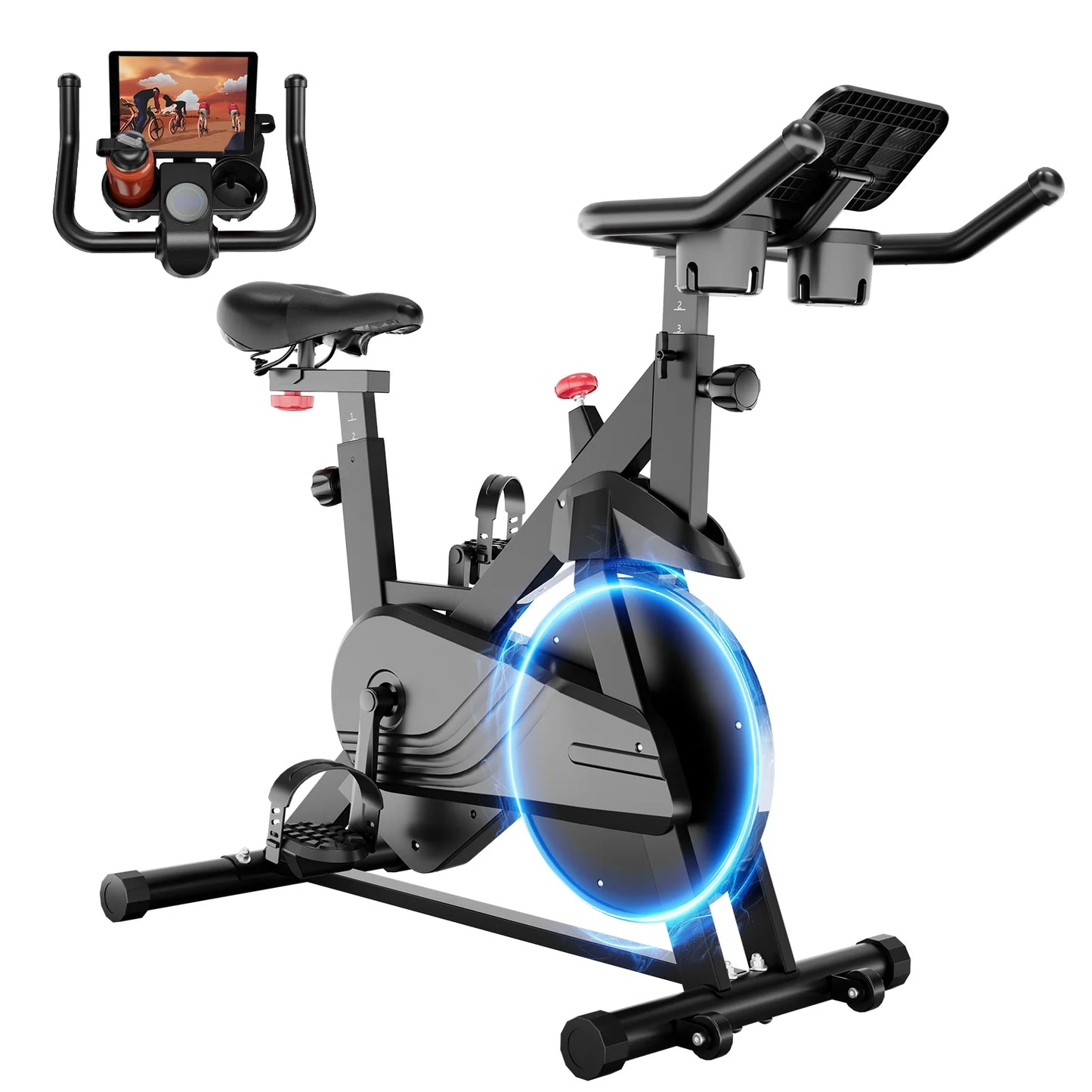 Superun Exercise Bike 32 Level Magnetic Resistance Low Noise For Home Use