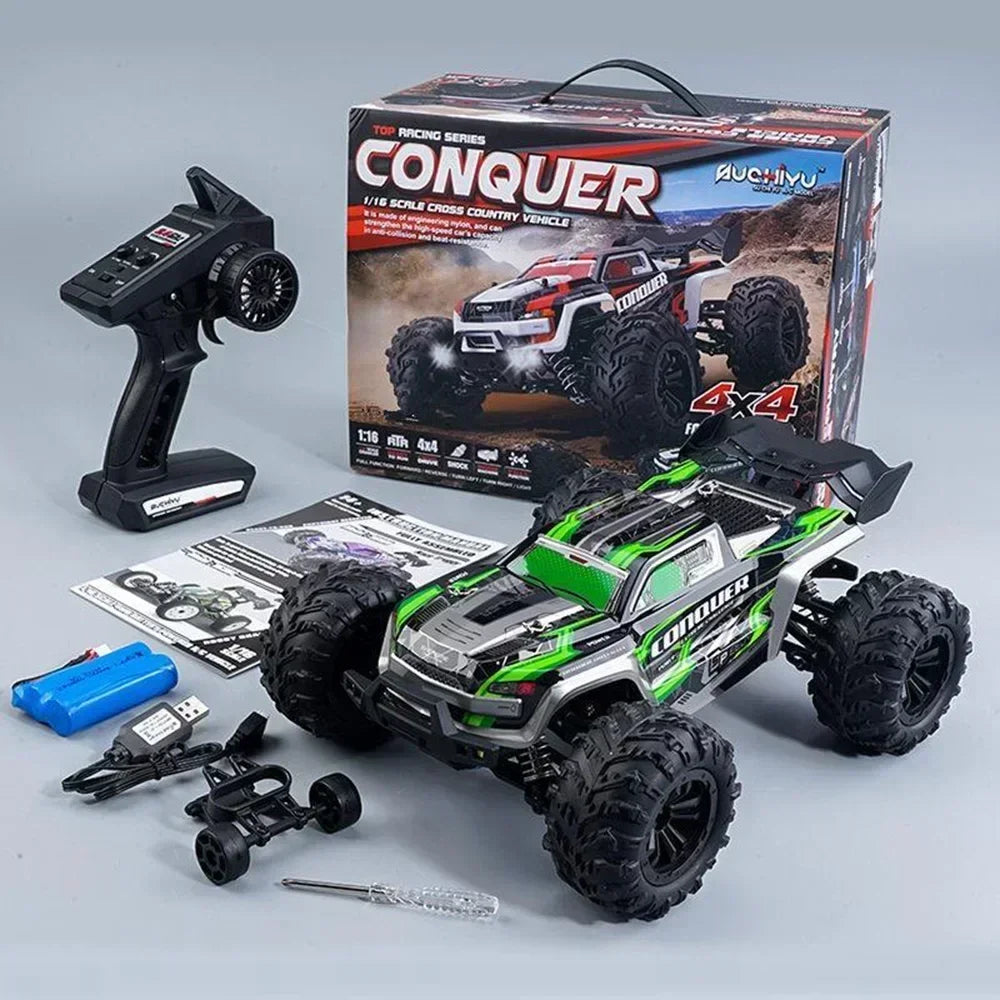 WLtoys One Sixteen Scale RC Car 50kmh High Speed 4WD Off Road Monster Truck