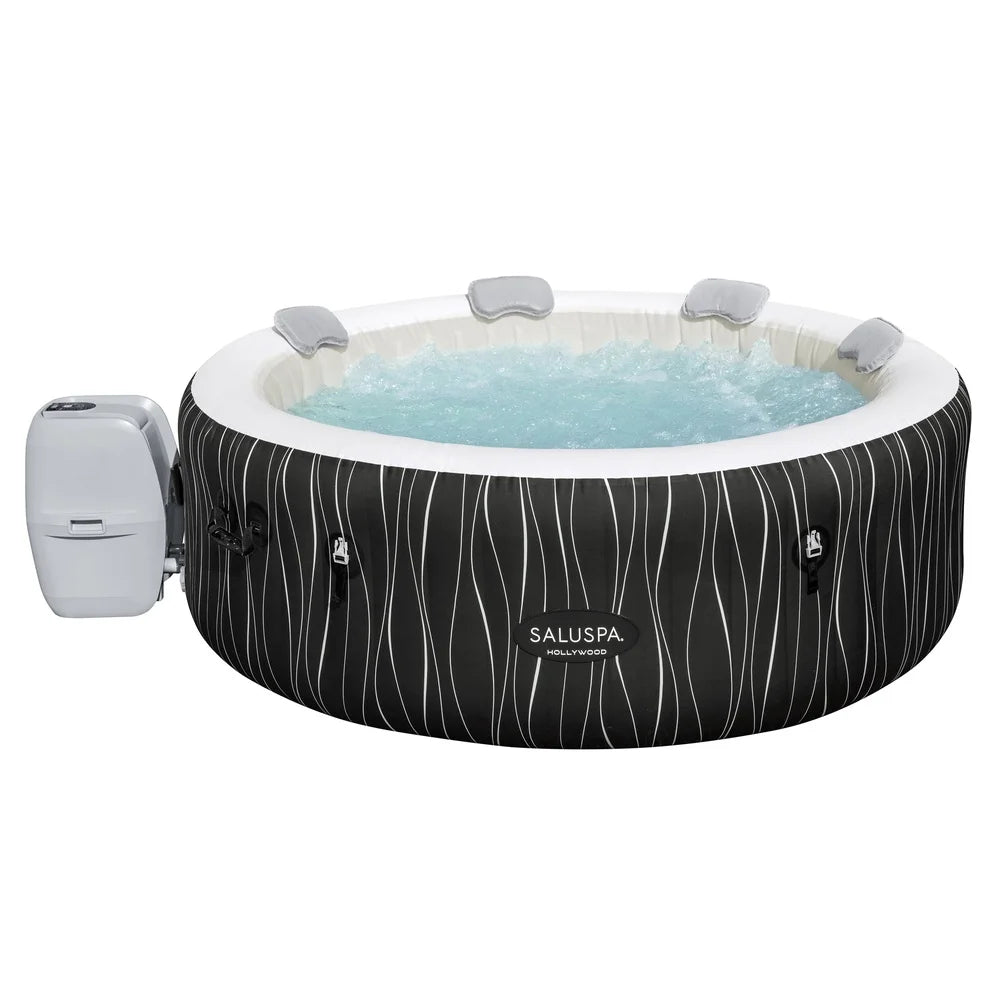 Inflatable Hot Tub With AirJet Massage And LED Lights