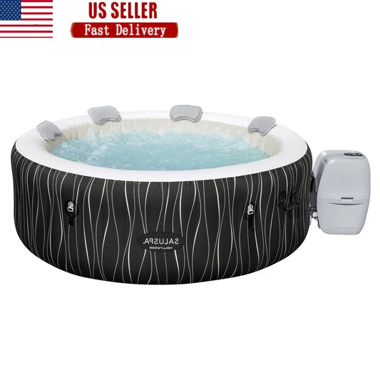 Inflatable Hot Tub With AirJet Massage And LED Lights