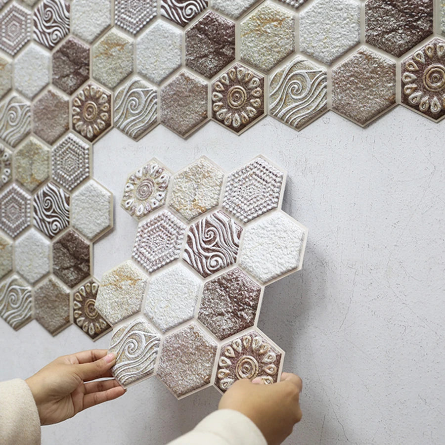 Self Adhesive Vinyl Wall Stickers Abstract Pattern 30x28cm