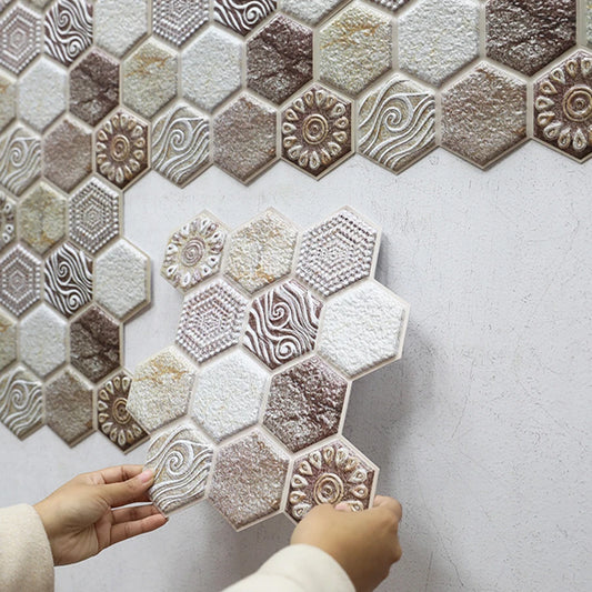 Self Adhesive Vinyl Wall Stickers Abstract Pattern 30x28cm