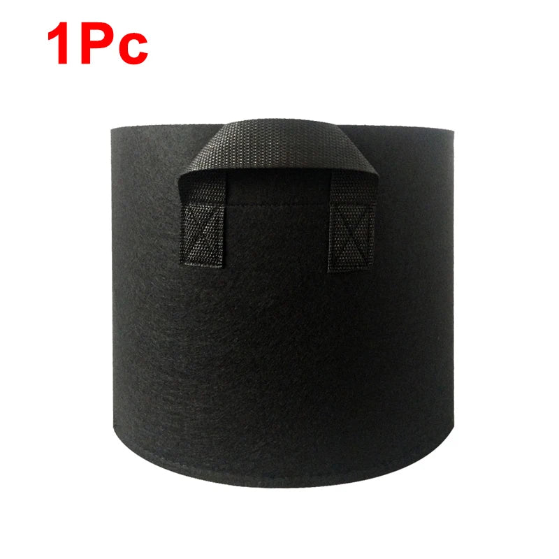 Thickened Nonwoven Grow Bags 1 to 12 Gallons with Handles for Vegetables