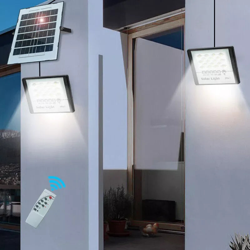 300W LED Solar Street Light Dusk To Dawn Waterproof Flood