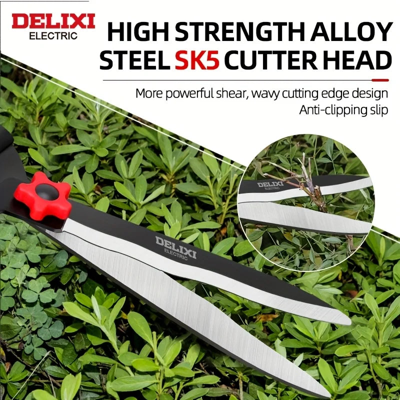 DELIXl ELECTRlC Brand Garden Hedge Shears, 10in/12inManual Hedge Clippers For Shaping Shrubs And Trimming Bushes