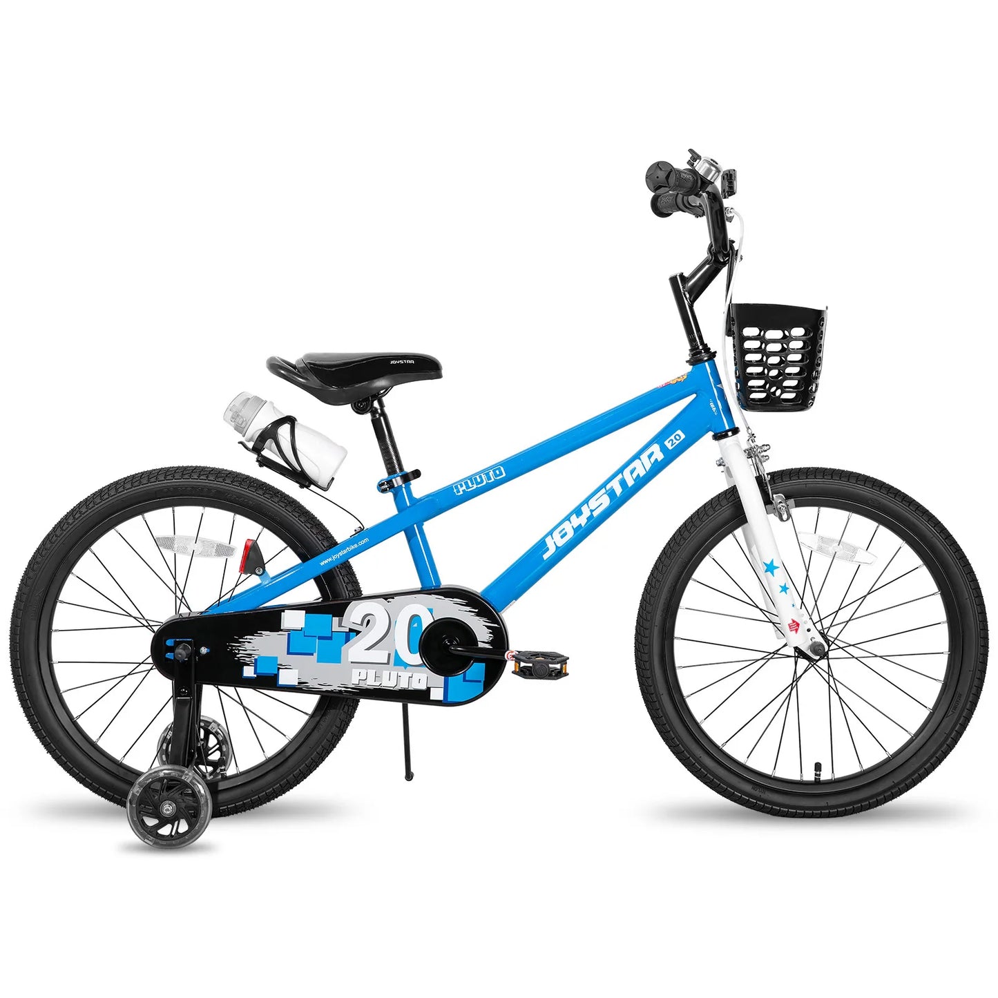 JOYSTAR 12 14 16 18 20 Kids Bike With Light Up Training Wheels For Ages 3 To 12