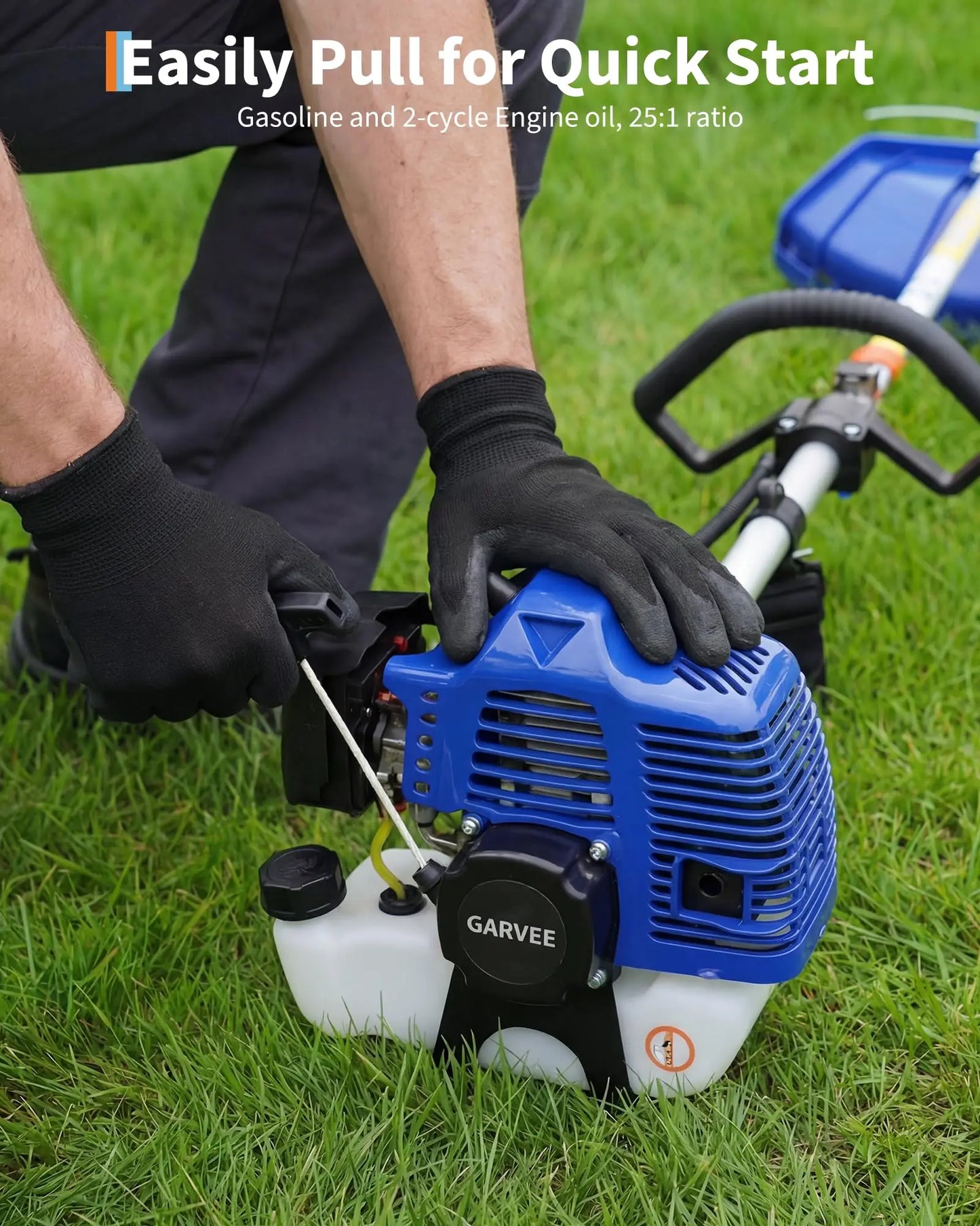 43cc 52cc Gas Weed Eater 3 In 1 Weed Wacker String Trimmer Brush Cutter