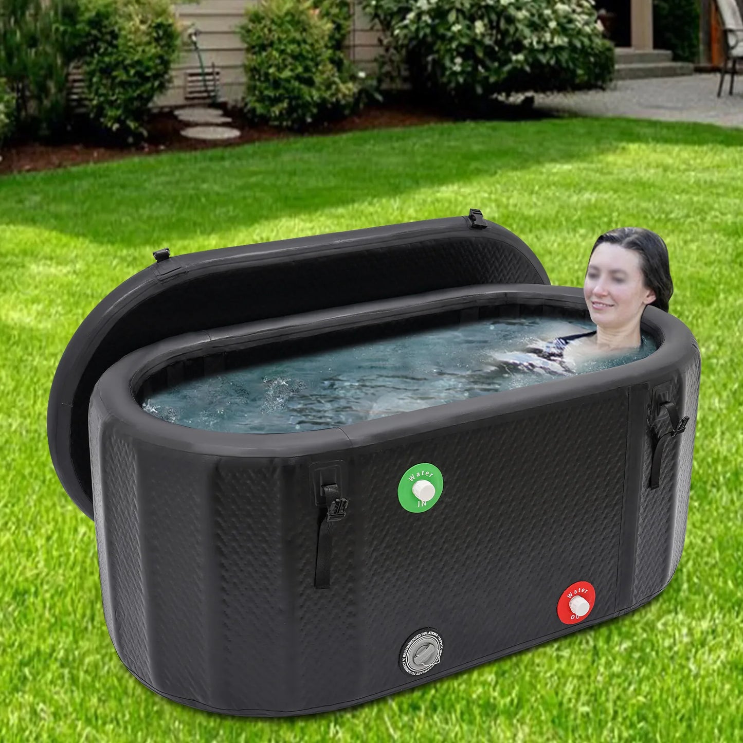 Professional Collapsible Ice Bath Tub XL Athlete Recovery