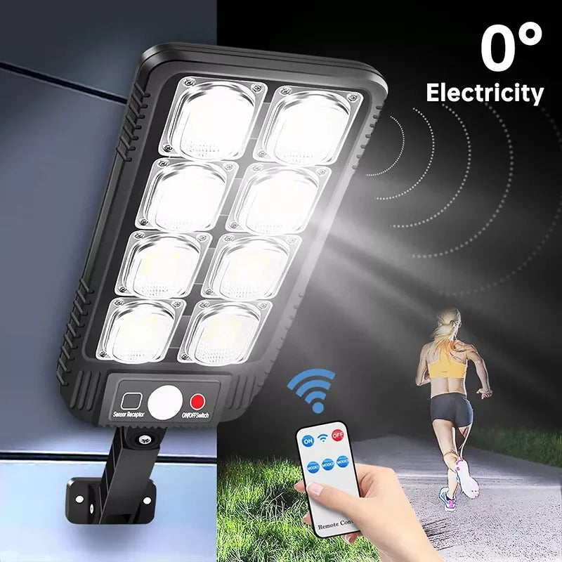 Outdoor Solar Street Light Motion Sensor LED Wall Lamp
