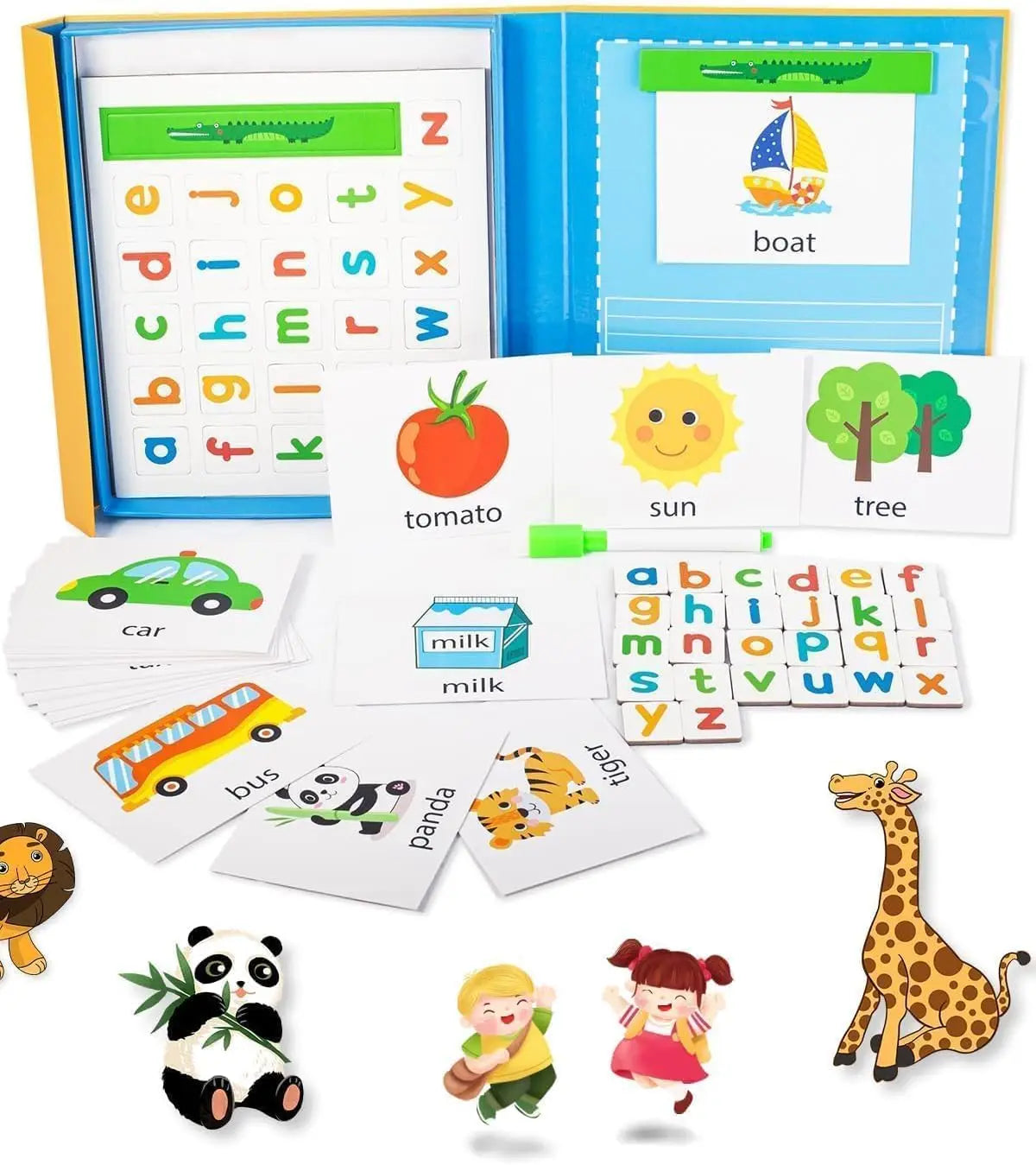 Letters And Numbers Set For Toddlers 52 Pieces Refrigerator Alphabet Magnets