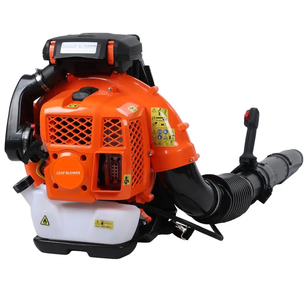 80cc Backpack Gas Leaf Blower 900 CFM Powerful Clearing