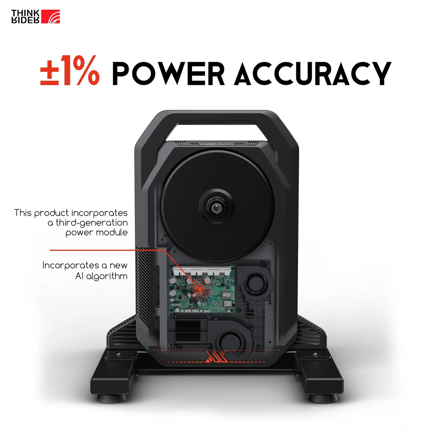 ThinkRider XXPRO Direct Drive Smart Bike Trainer 2500W Indoor Cycling