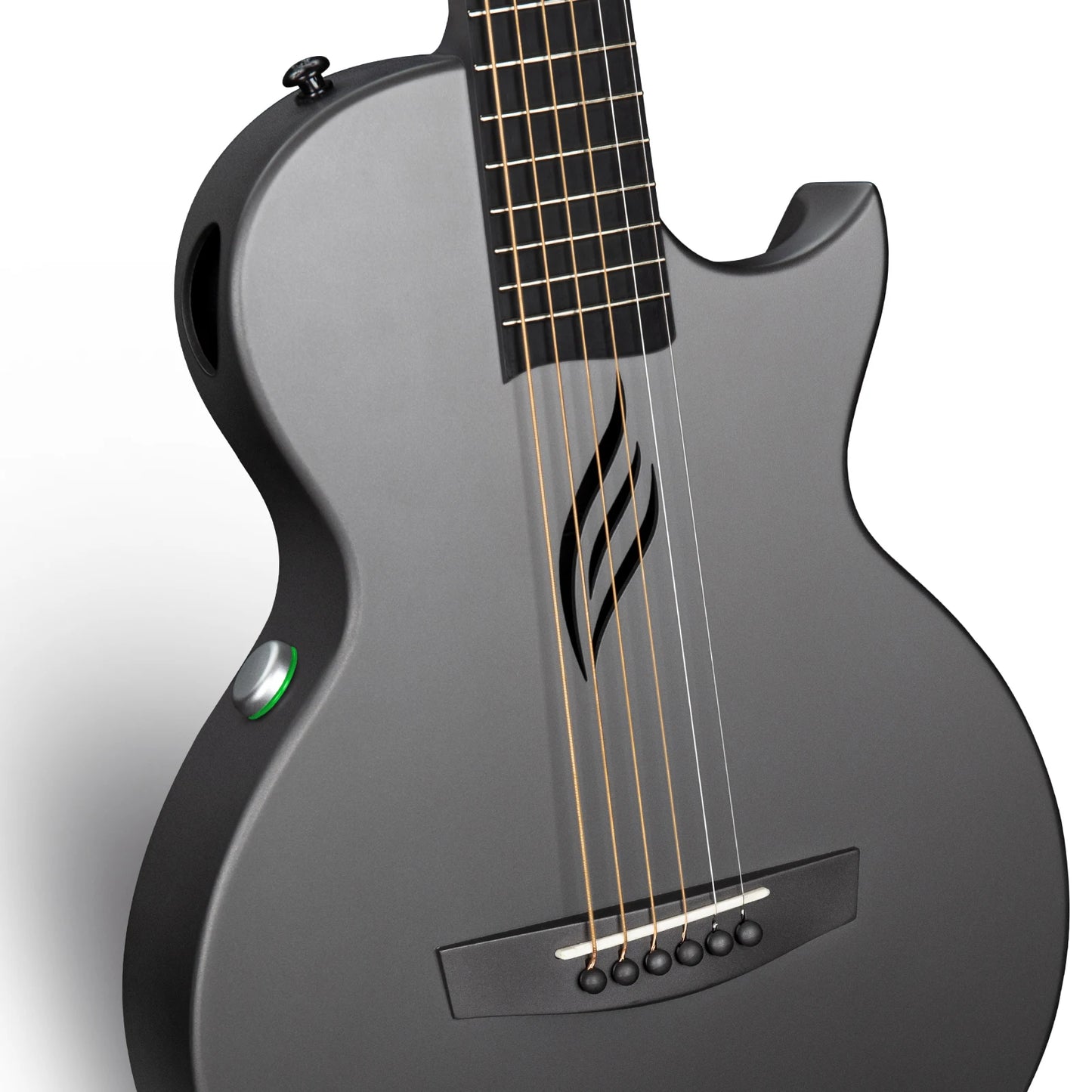Enya Nova Go Sp1 Carbon Fiber Electric Acoustic Guitar 35 Inch with Pickup Case