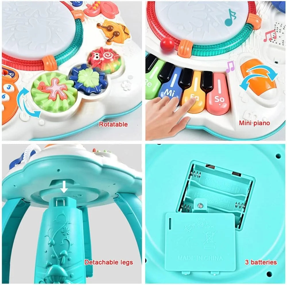 Baby Activity Musical Table Toy for 6 Months to 3 Years